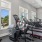 a gym with exercise equipment