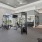 a gym with exercise equipment